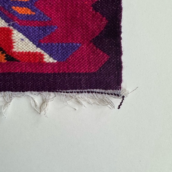 Colorful Geometric Patterned Scarf - Picture 4 of 5